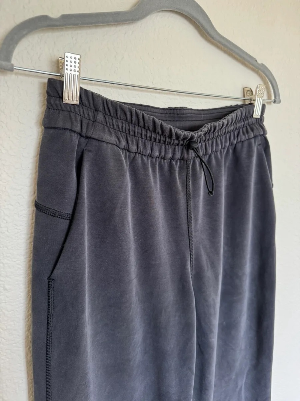lululemon athletica Navy Wide-Leg Drawstring Pants - Picture 3 of 4